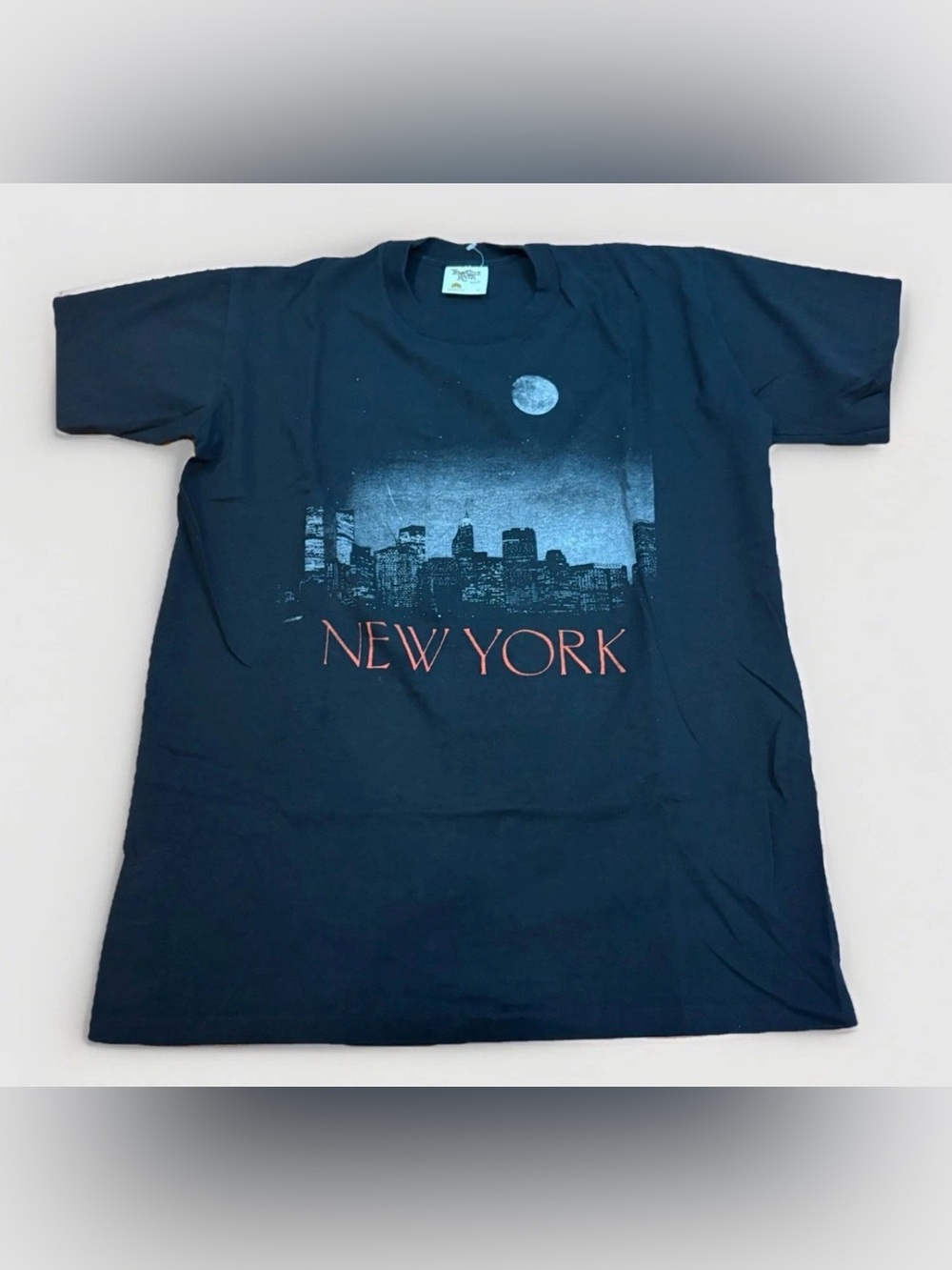 Vintage New York T-shirt Single Stitch Sz Large Tennessee River NYC Made in USA